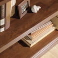 thumbnail image 3 of 2-Tier Rustic Brown Wooden Bookshelf - Adjustable Wide Bookcase with Open Shelves, Anti-Tip & Anti-Slip, Tall Display Storage for Home Office, Living Room - Specs: Two-Tier, 3 of 8