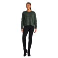 thumbnail image 2 of George Women's Mossy Crew Neckline Sweater, 2 of 6