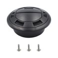 thumbnail image 1 of 75mm Diesel Heater Duct Hose Pipe Air Vent Outlet Closeable Rotatable Black, 1 of 5