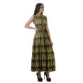thumbnail image 2 of Moomaya Robe d'Été Sans Manches Chemise à Boutons Tenues Décontractées Femmes Grande Taille, 2 of 4