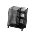 thumbnail image 3 of S SERENABLE Fitness Equipment Organizer Yoga Mat Storage Rack Practical Home Gym Storage Rack for Yoga Strap Kettlebells Resistance Bands Black, 3 of 7