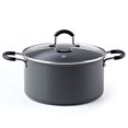 thumbnail image 2 of Cook N Home 6QT/24CM Anodized Nonstick Casserole, 6Quarts, Black, 2 of 4