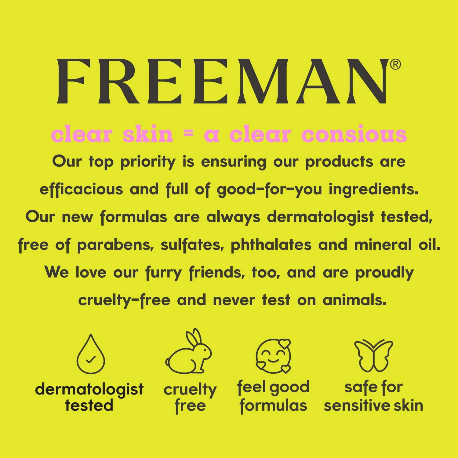 Freeman Masque Exotique à l'Argile Rose de France