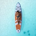 thumbnail image 4 of Garvee Inflatable Stand-up Paddle Board, 10.6' x 32'' x 6'', Manual Pump, Camera Mount, Orange, 4 of 8