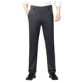thumbnail image 1 of HNMKIU Men's Casual Trousers Loose Fit Straight Leg High Rise Comfortable Deep Pants for Everyday Wear, 1 of 4
