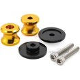 thumbnail image 5 of Motorcycle Rocker arm Spool Swingarm Spools Slider for DU&CA&TI Monster 821 Panigale 899 959 1199 1299/S/R Motorcycle Accessories Rear Stand Screw Bolt M6(Black-1), 5 of 5