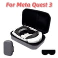 thumbnail image 2 of For Pour Oculus Oculos Quest 3 Casque VR Étui Portable Étui Rigide en EVA Sac de Rangement Meta Quest 3 Boîte de Transport Pratique Sac Gris, 2 of 6