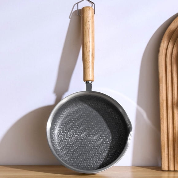 Stainless Steel Frying Pan, Nonstick Mini Skillet with Deepened Design, Versatile Small Frying Pan for Eggs, Steak, and Everyday Cooking