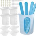 thumbnail image 2 of 38PCS/Set Resin Measure Cups Silicone DIY Craftsman Portable Manual Epoxy Mixing Tools Kit Reusable Household Professional Mold Measurement Supplies, 2 of 5