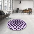 thumbnail image 4 of Ahgly Company Machine Washable Indoor Rectangle Transitional Blossom Pink Area Rugs, 5' x 7', 4 of 7