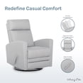 thumbnail image 3 of Dream On Me Chatham Swivel Glider, Recliner, 3 of 7