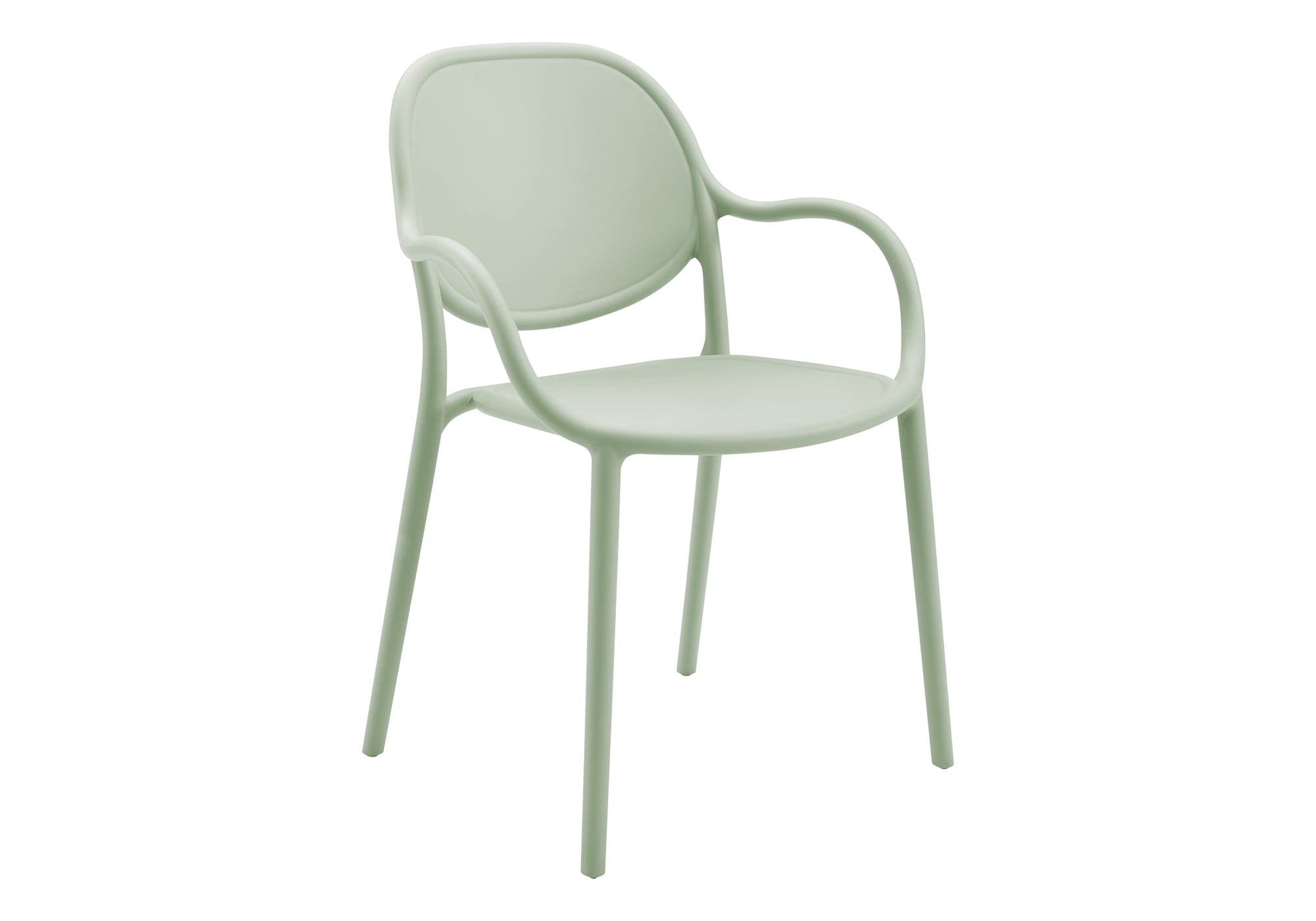 Monarch Specialties - I 4023 Outdoor Chair, 32"H, Patio Chairs, Set Of 4, Sea Green