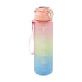 thumbnail image 2 of Water Bottles with Times To Drink 1 Gallon Sports Water Cup Male Large-Capacity Student Water Bottle Fitness Cup Straw Kettle Outdoor 1L Super Large Space Cup, 2 of 2