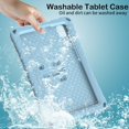 thumbnail image 3 of KOMI Tablet PC Bags Cases Sleeves Compatible with Samsung Galaxy Tab A7 Lite 8.7 Inch Case 2021 (SM-T220/T225/T227),Light Weight EVA Rugged Shockproof Protective Cover with Shoulder Strap, 3 of 5