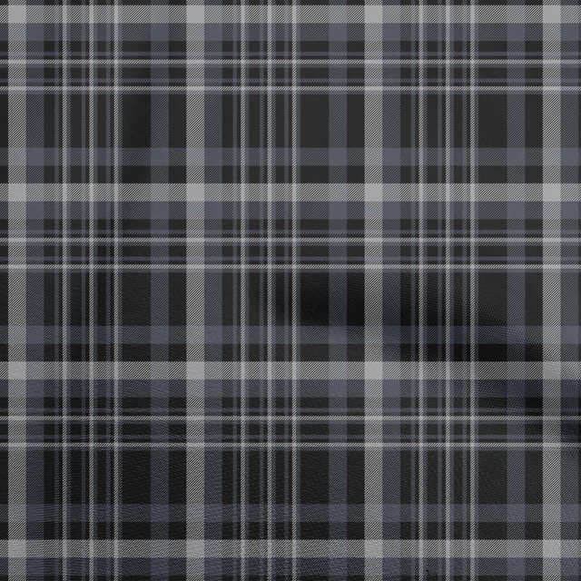 oneOone Polyester Spandex Light Gray Fabric Plaid Sewing Craft Projects Fabric Prints By Yard 56 Inch Wide