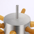 thumbnail image 2 of Dépoussiéreur de Volaille, Nouveau 18 Doigts, Poêle à Poulet Tige 0,4 Pouces, Machine à Plumer en Acier Inoxydable, 2 of 4