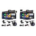 thumbnail image 2 of Thinsony Portable 10.26Inch HD IPS Touchscreen Car Stereo Radio Monitor Car-play Wireless Android Auto 128GB, 2 of 6