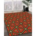 thumbnail image 3 of Ahgly Tapis Rectangulaire Lavable en Machine Intérieur Transitionnel Rouge Canneberge, 8 Pieds x 12 Pieds, 3 of 7