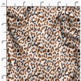 thumbnail image 2 of Soimoi Polyester Crepe Fabric Leopard Animal Skin Print Fabric by The Yard 52 Inch Wide, 2 of 6