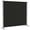 Black, variant on Outsunny Single Panel Privacy Screen, UV30+ Room Divider, Black