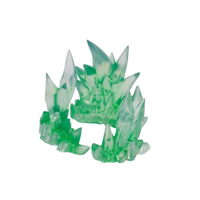 Ice Special Effect Action Figure Display Model Effect Stand action figure effects ice Ice Model Green