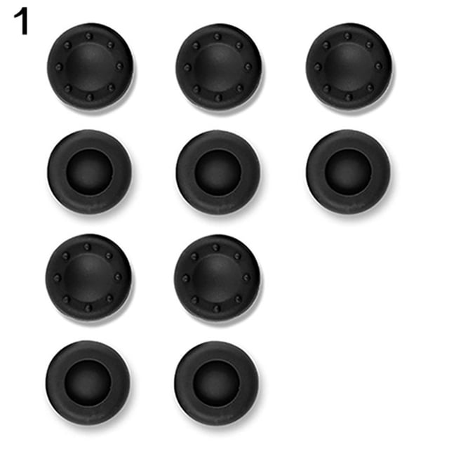 AMERTEER 10Pcs Silicone Thumbstick Cap Covers for One 360 Analog Controller Grip