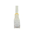 thumbnail image 2 of StarTech.com 100ft CAT6 Ethernet Cable, 10 Gigabit Molded RJ45 650MHz 100W PoE Patch Cord, CAT 6 10GbE UTP Network Cable with Strain Relief, White, Fluke Tested/Wiring is UL Certified/TIA - Category 6 - 24AWG (C6PATCH100WH) - Patch cable - RJ-45 (M) to RJ-45 (M) - 100 ft - UTP - CAT 6 - molded - white - for P/N: IES61002POE, POEINJ2GI, 2 of 4