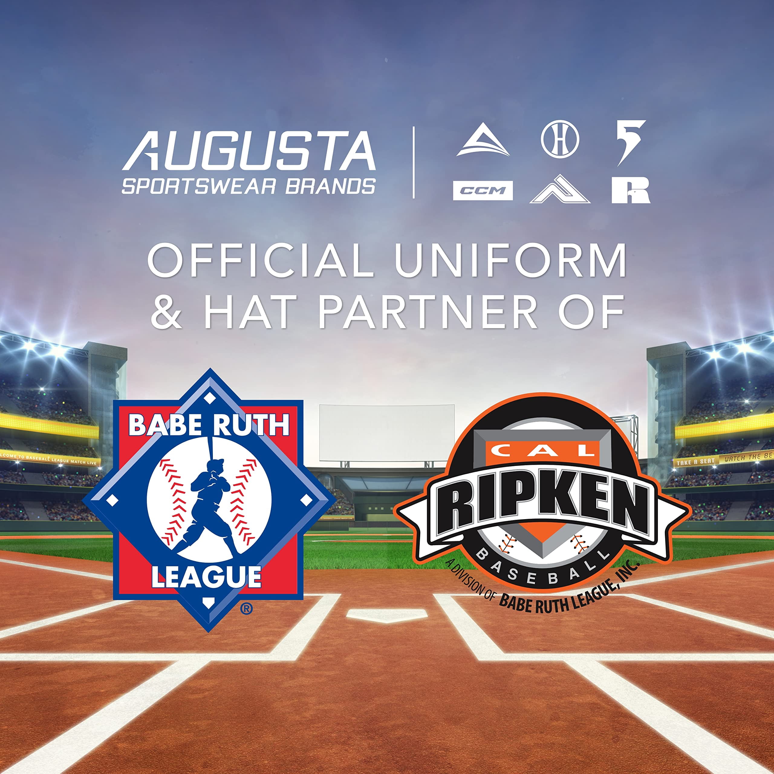 Augusta sportswear Boy's Attain Wicking Two Button Baseball Jersey