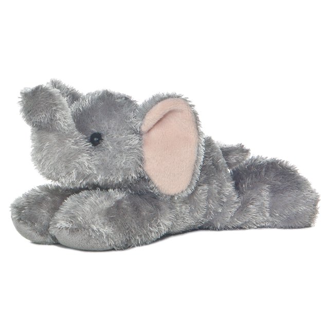 Aurora Stuffed Animals Mini Flopsie-Ellie (Elephant) 8"