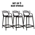 thumbnail image 1 of Heavenly Collection Plastic Counter Stool SET OF 3, 1 of 9