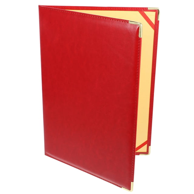 Shisuyan Document Organizer Red Paper Iron 1Pack 12.5X8.9X0.4In