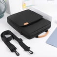 thumbnail image 4 of RRJ Laptop Bag, Lightweight Waterproof Polyester Shoulder Messenger Bag, 9.7-11 Inch Tablet Sleeve Case for Notebook Computer, Travel Office Work Commute, 4 of 6