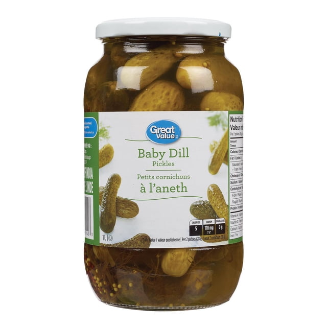 Great Value Baby Dill Pickles