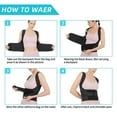 thumbnail image 3 of Aofit Back Brace and Posture Corrector for Women and Men, Back Straightener Posture Corrector, 3 of 5
