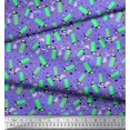 thumbnail image 3 of Soimoi Poly Georgette Fabric Heart & Lighter Men Print Sewing Fabric Yard 52 Inch Wide, 3 of 3