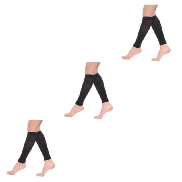 relayinert Bas de Compression Confortables et Faciles à Porter pour Femmes et Hommes Résistance aux Impacts Nylon Bas Confortables Noir P Ensemble de 3