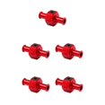 thumbnail image 1 of Ruiboury Simple And Effective Nitrous Pressure Gauge Adapter High Durability Seal Gauge T red 5Set, 1 of 6