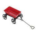 thumbnail image 2 of Chariots de Jardin Miniatures en Fer, Remorque Miniature d'Extérieur, Ornement, Accessoires pour Mini Maison, 2 of 8