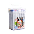 thumbnail image 1 of Big Savings! Acrylic Marker Set for Kids, Large Capacity 24-color Washable Markers, Non-permeable Watercolor Pens for Students, Art Supplies for School and Crafts, 1 of 5