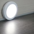 thumbnail image 2 of LED Stair Lights, Eyes Protection LED Night Light, Practical Double-sided Adhesive Anti-dazzling 6 LED Cabinet For Corridors Closet Steps White, 2 of 8