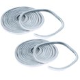 thumbnail image 2 of Gupbes 2Pcs Sealing Strips Soundproof Anti‑Collision Dustproof Brush Strip, Windproof Brush Strip, 9x9mm Window Brush Strip For Glass Doors Plastic Steel Window, 2 of 8