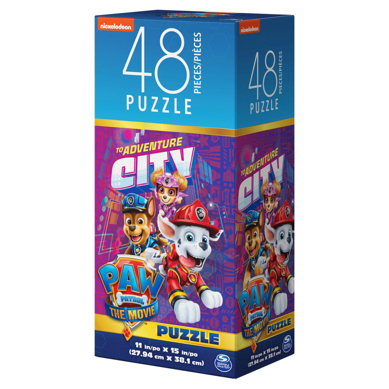 PAW Patrol the Movie Puzzle de 48 pièces, pour les familles et les enfants de 4 ans et plus