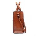 thumbnail image 3 of Estbridg Handbags For Women Large Designer Ladies Bag Bucket Purse Leather, 3 of 5