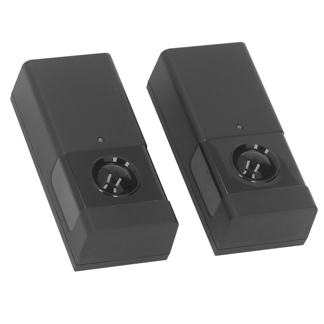 12-24V Infrared Sensor Garage Door Home Safety Sensor Replacement Kit 940nm Wavelength Gate Opener Detects Obstacles 30m Range Waterproof for Garage Door Window Balcony