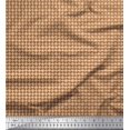 thumbnail image 1 of Soimoi Moss Georgette Fabric Geometric Small Print Fabric by The Yard 42 Inch Wide, 1 of 3