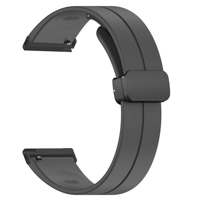 Breathable Silicone Watch Band,Quick Release Watch Bands,Watch Replacement Strap With 24mm Folding Buckle For 7 9 D5i