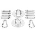 thumbnail image 2 of Hammock Fixing Set, Hammock Hanging Kit Easy To Install Stainless Steel 1000KG Bearing  For Ceiling Mounting For Hammock For Swing Hanging, 2 of 8