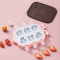 thumbnail image 1 of Reusable Ice Cream Popsicle Molds for Homemade Frozen Treats and Snacks, 1 of 3