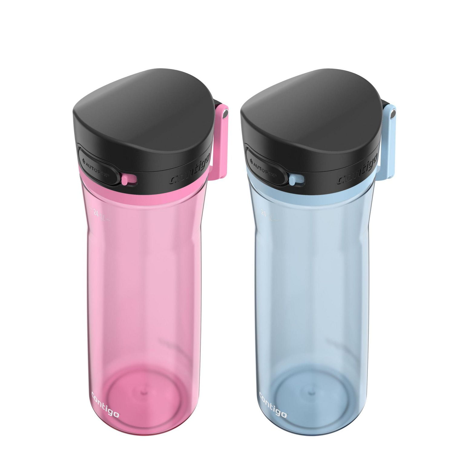 Bouteille d’eau Contigo Jackson 2.0 Tritan avec couvercle AUTOPOP, glacier et Azalée, 709 ml (24 oz)