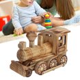 thumbnail image 2 of Toy , Model Steam , 7.9 X 5.1 X 3.1In Wooden , For Home Decor Decorating Children'S Rooms, 2 of 8